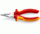 Knipex Alicate universal compactos en punta con mangos bicomponentes aislados