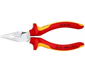 Knipex Alicate universal compactos en punta con mangos bicomponentes aislados 145 mm