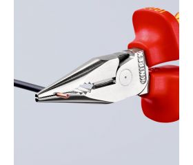 Knipex Alicate universal compactos en punta con mangos bicomponentes aislados 145 mm