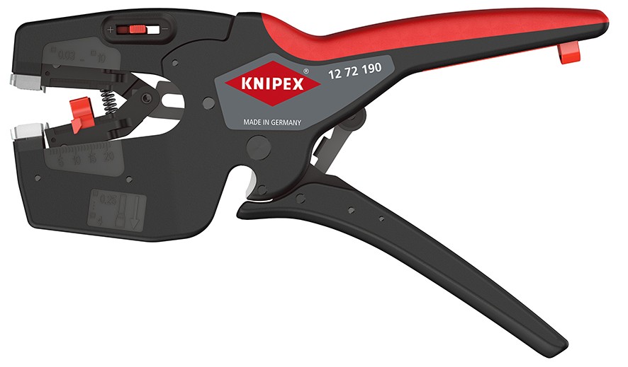 Knipex Pelacables multifunción NexStrip 190 mm