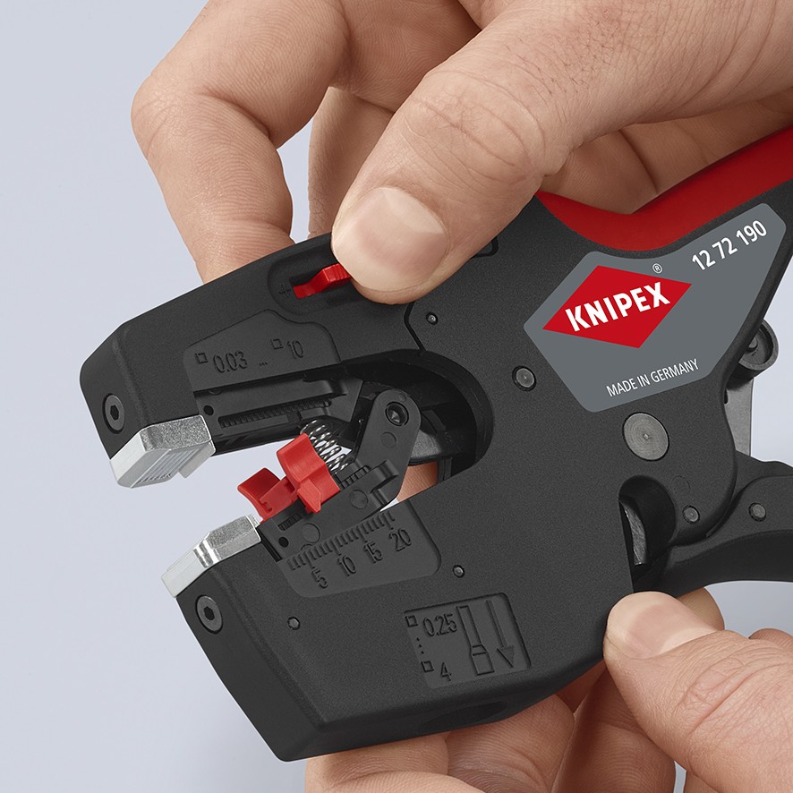 Knipex Pelacables multifunción NexStrip 190 mm