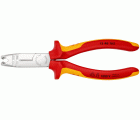 Knipex Alicate pelacables multifunción con mangos bicomponentes aislados