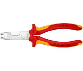 Knipex Alicate pelacables multifunción con mangos bicomponentes aislados
