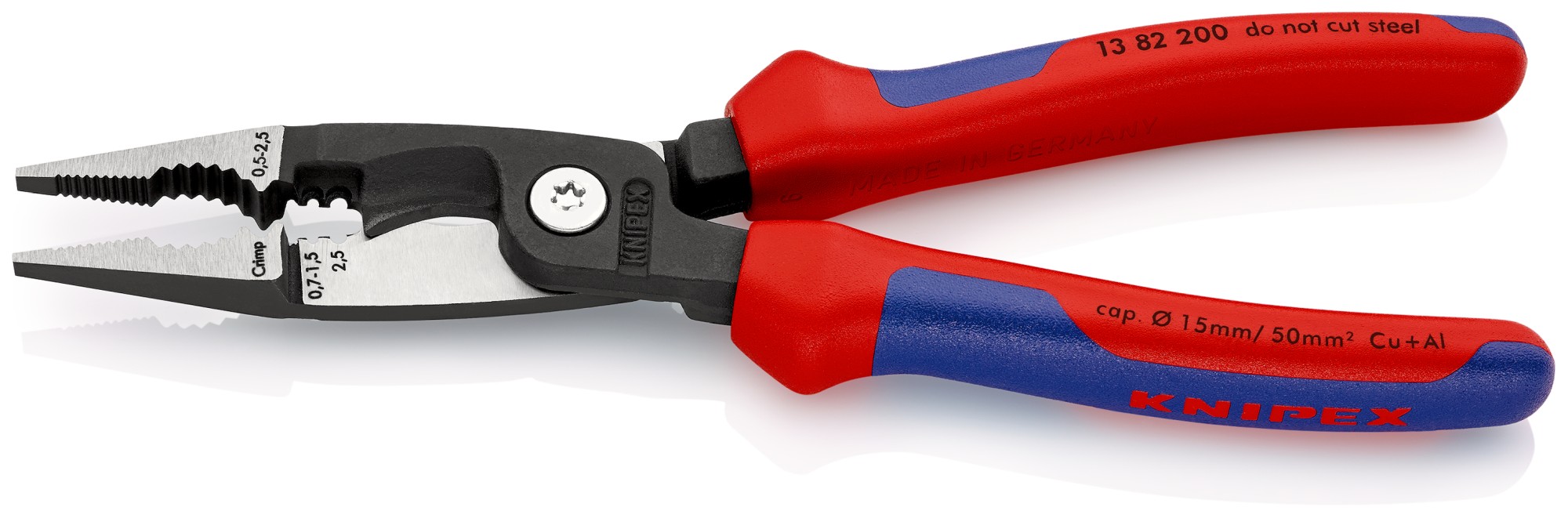 Knipex Alicate multifunción para instaladores 200 mm