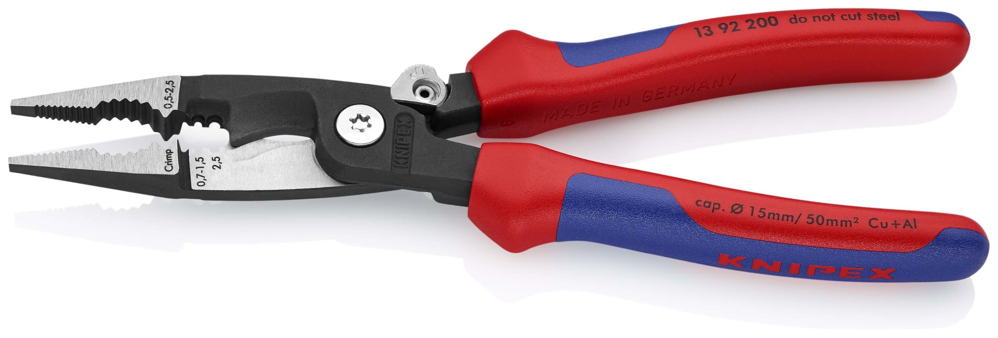 Knipex Alicate multifunción para instaladores 200 mm