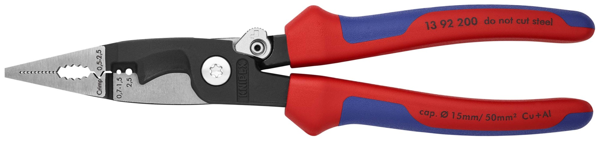 Knipex Alicate multifunción para instaladores 200 mm
