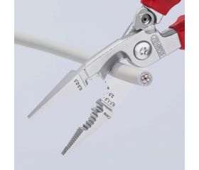 Knipex Alicate multifunción para instaladores con mangos bicomponentes aislados 200 mm