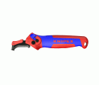 Knipex Pelacables con carraca y guía deslizamiento