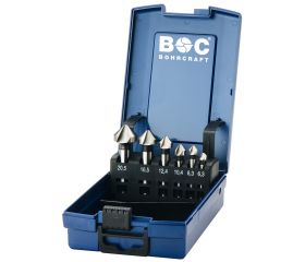Bohrcraft Juego avellanadores 90° DIN 335 C PM polvo metal duro