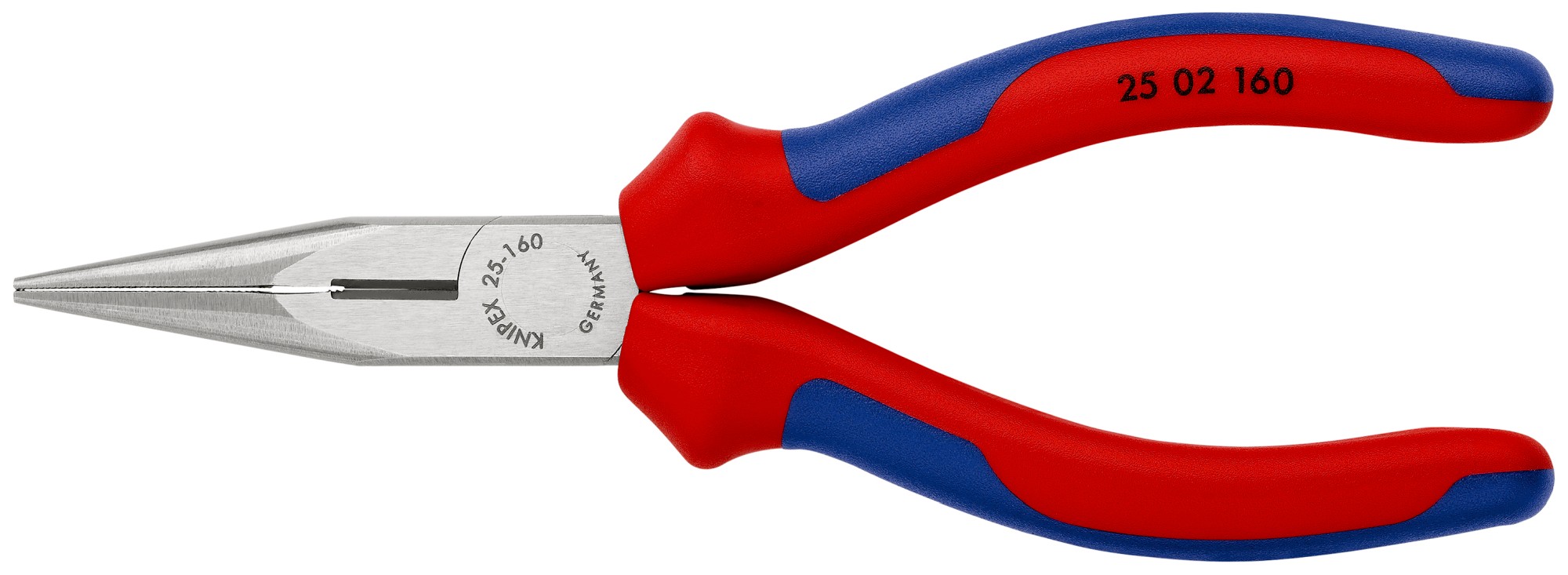 Knipex Alicate de montaje boca cigüeña (boca recta) 160 mm