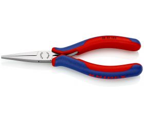 Knipex Alicate de montaje para electrónica, bocas planas