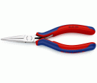 Knipex Alicate de montaje para electrónica, bocas semiredondas