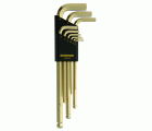 Bondhus Juego de llaves en L punta-bola GoldGuard™ - métrica