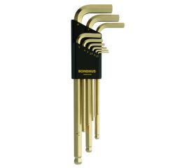 Bondhus Juego de llaves en L punta-bola GoldGuard™ - métrica