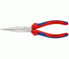 Knipex Alicate para mecánicos, bocas rectas semiredondas - con mangos bicomponentes 200 mm