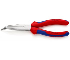Knipex Alicate para mecánicos, bocas 40º semiredondas - con mangos bicomponentes