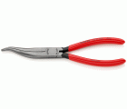Knipex Alicate para mecánicos, bocas en forma de palomilla semiredondas - con mangos recubiertos de plástico