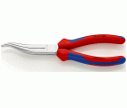 Knipex Alicate para mecánicos, bocas en forma de palomilla semiredondas - con mangos bicomponentes