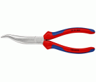 Knipex Alicate para mecánicos, bocas en forma de palomilla semiredondas - con mangos bicomponentes 200 mm