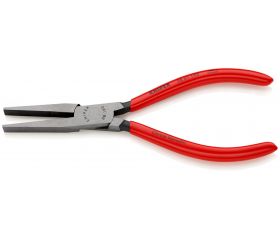 Knipex Alicate para mecánicos, bocas rectas planas 190 mm