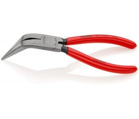 Knipex Alicate para mecánicos, bocas 70º semiredondas