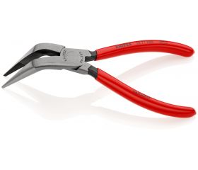 Knipex Alicate para mecánicos, bocas 70º semiredondas 200 mm