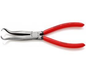 Knipex Alicate para mecánicos, bocas 45º semiredondas para extraer bujías - con mangos recubiertos de plástico 200 mm