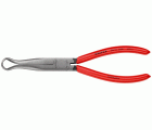 Knipex Alicate para mecánicos, bocas 45º semiredondas para extraer bujías - con mangos recubiertos de plástico 200 mm