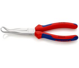 Knipex Alicate para mecánicos, bocas 45º semiredondas para extraer bujías - con mangos bicomponentes