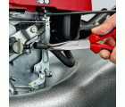 Knipex Alicate para mecánicos, bocas 45º semiredondas para extraer bujías - con mangos bicomponentes 200 mm