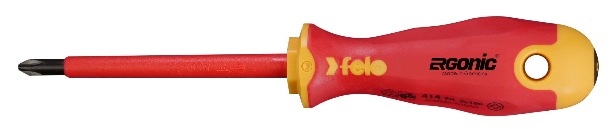 Felo Destornillador aislado ERGONIC punta PH 2