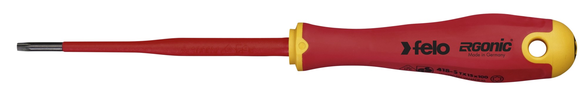 Felo Destornillador aislado ERGONIC E-Slim punta Torx T 15