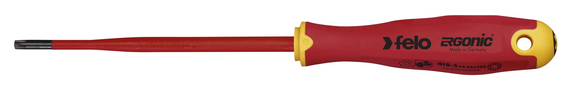 Felo Destornillador aislado ERGONIC E-Slim punta Torx T 25