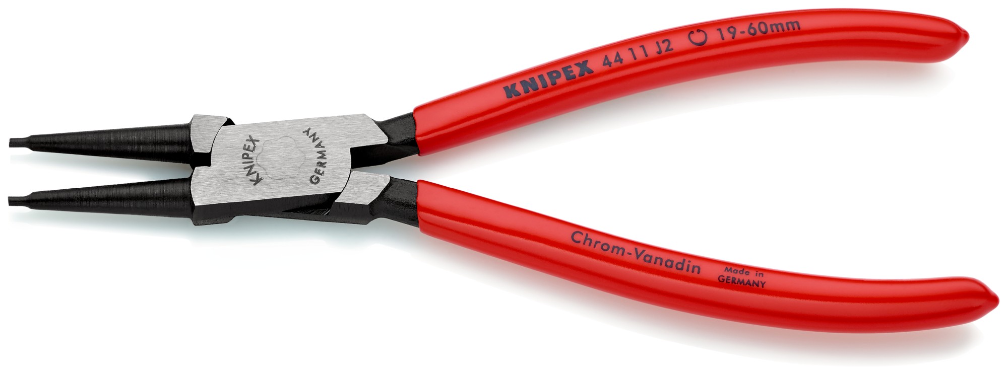 Knipex Alicate para arandelas interiores - rectos 180 mm