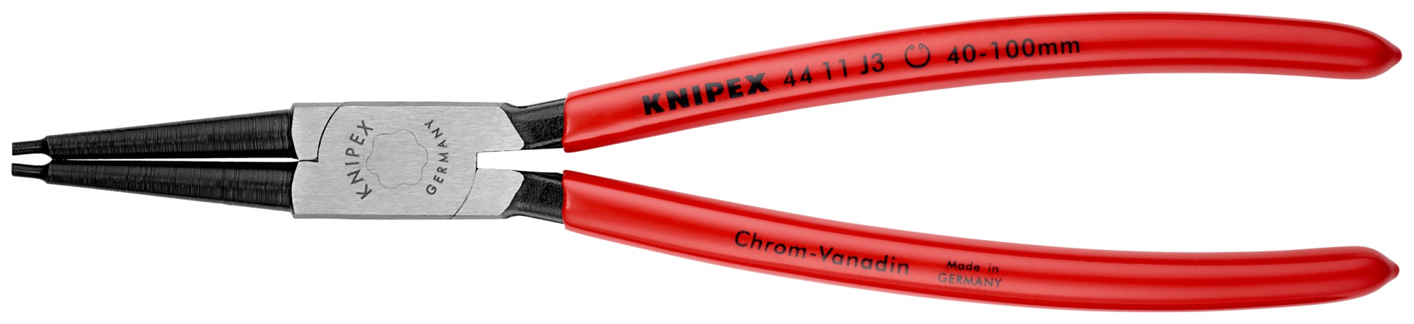 Knipex Alicate para arandelas interiores - rectos 225 mm