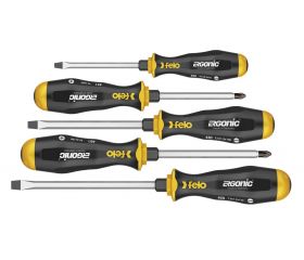 Felo Juego de destornilladores varilla pasante ERGONIC