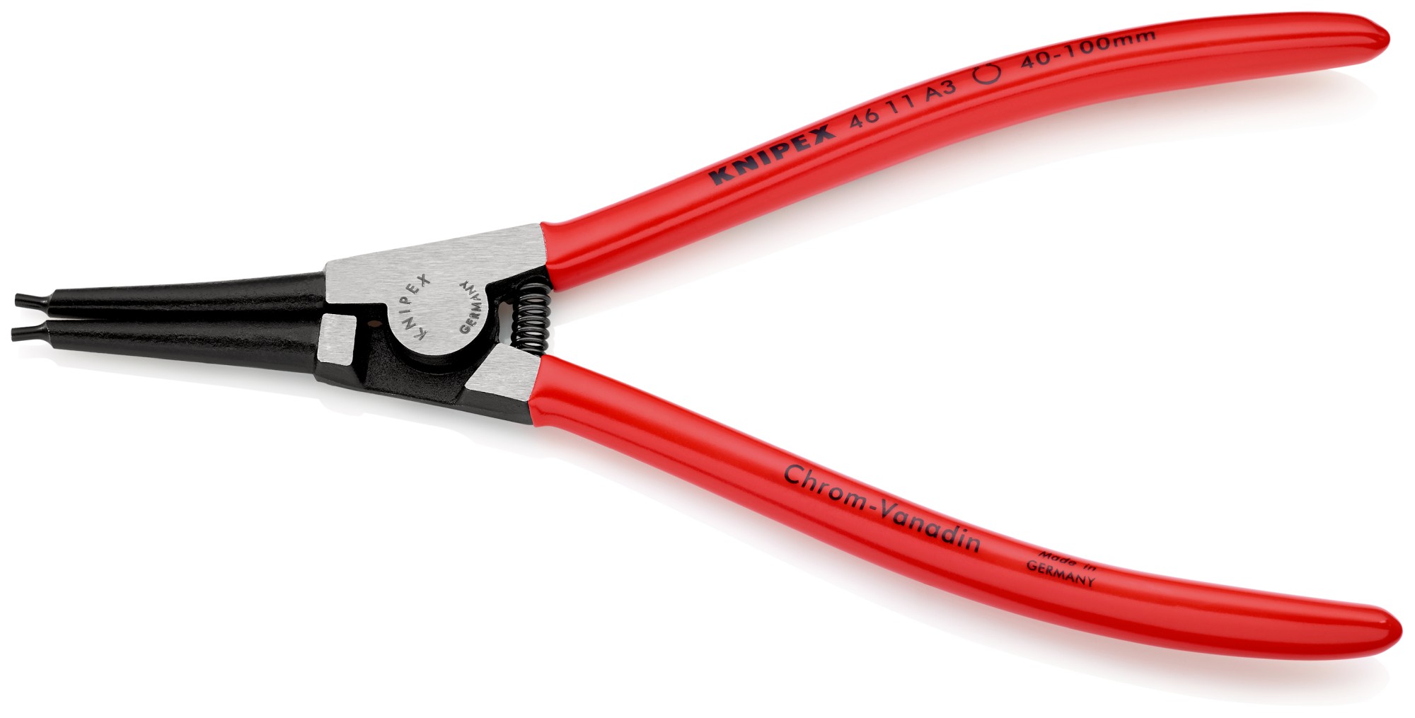 Knipex Alicate para arandelas exteriores - rectos 210 mm