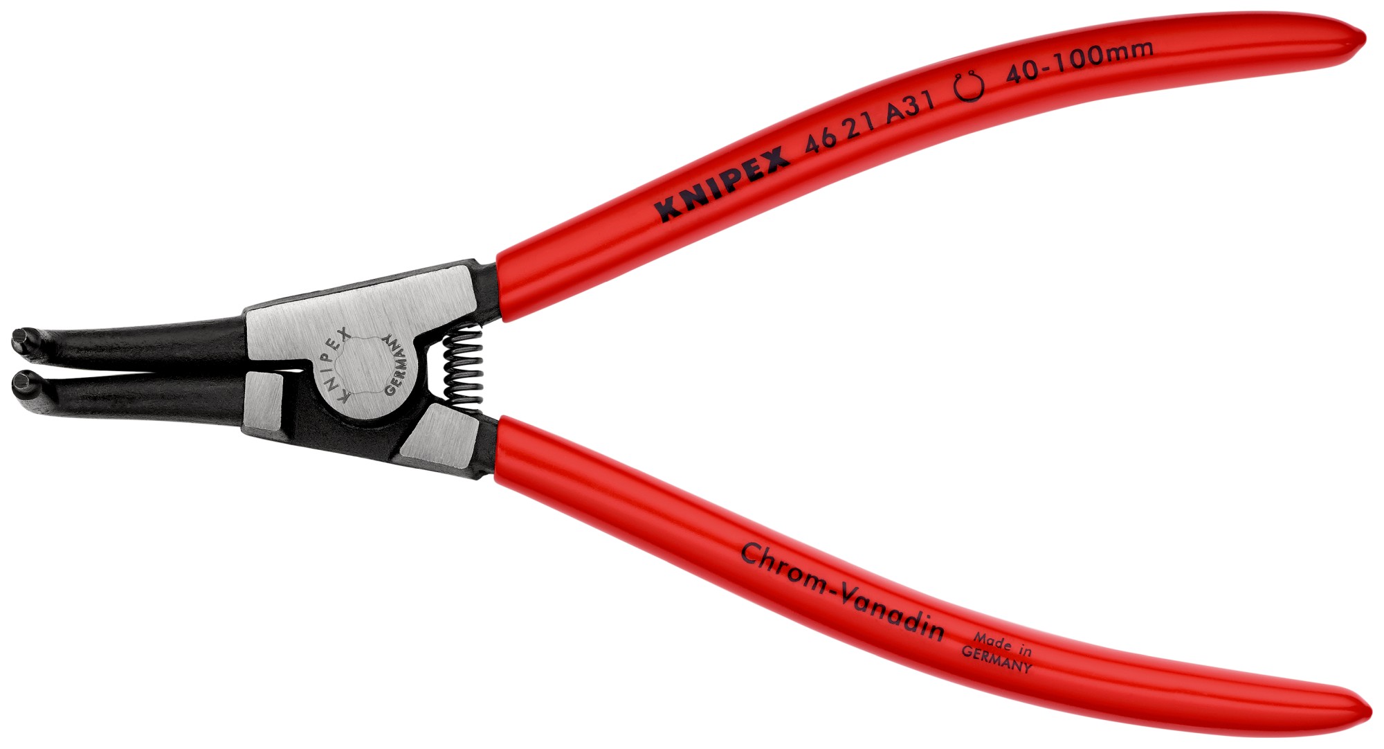 Knipex Alicate para arandelas exteriores - 90º 200 mm