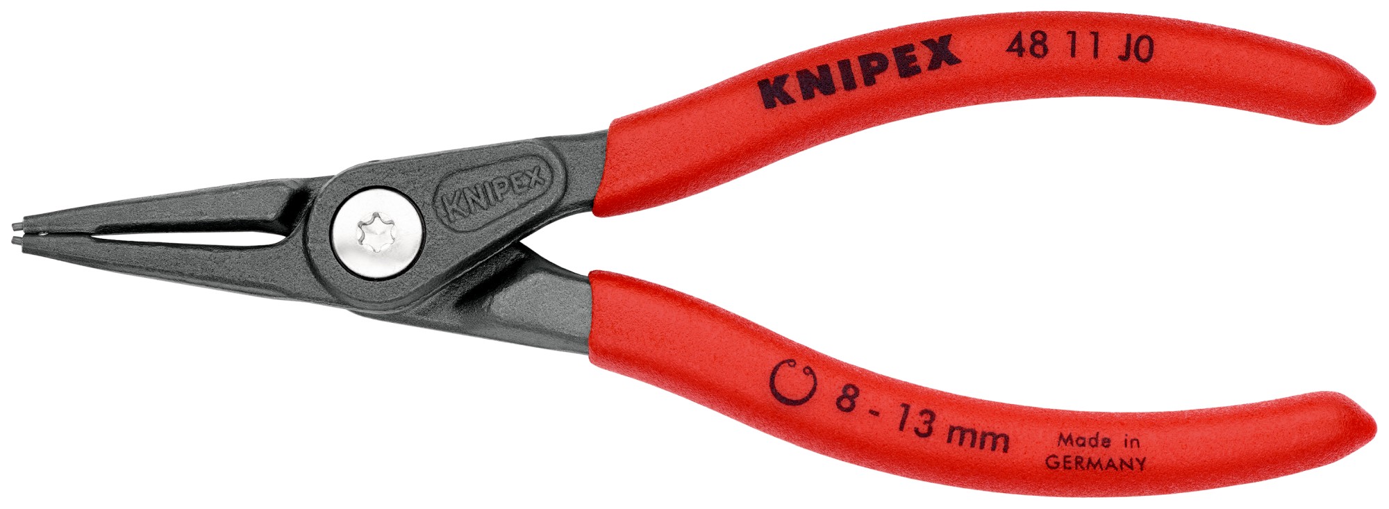 Knipex Alicate de precisión para arandelas interiores - rectos 140 mm