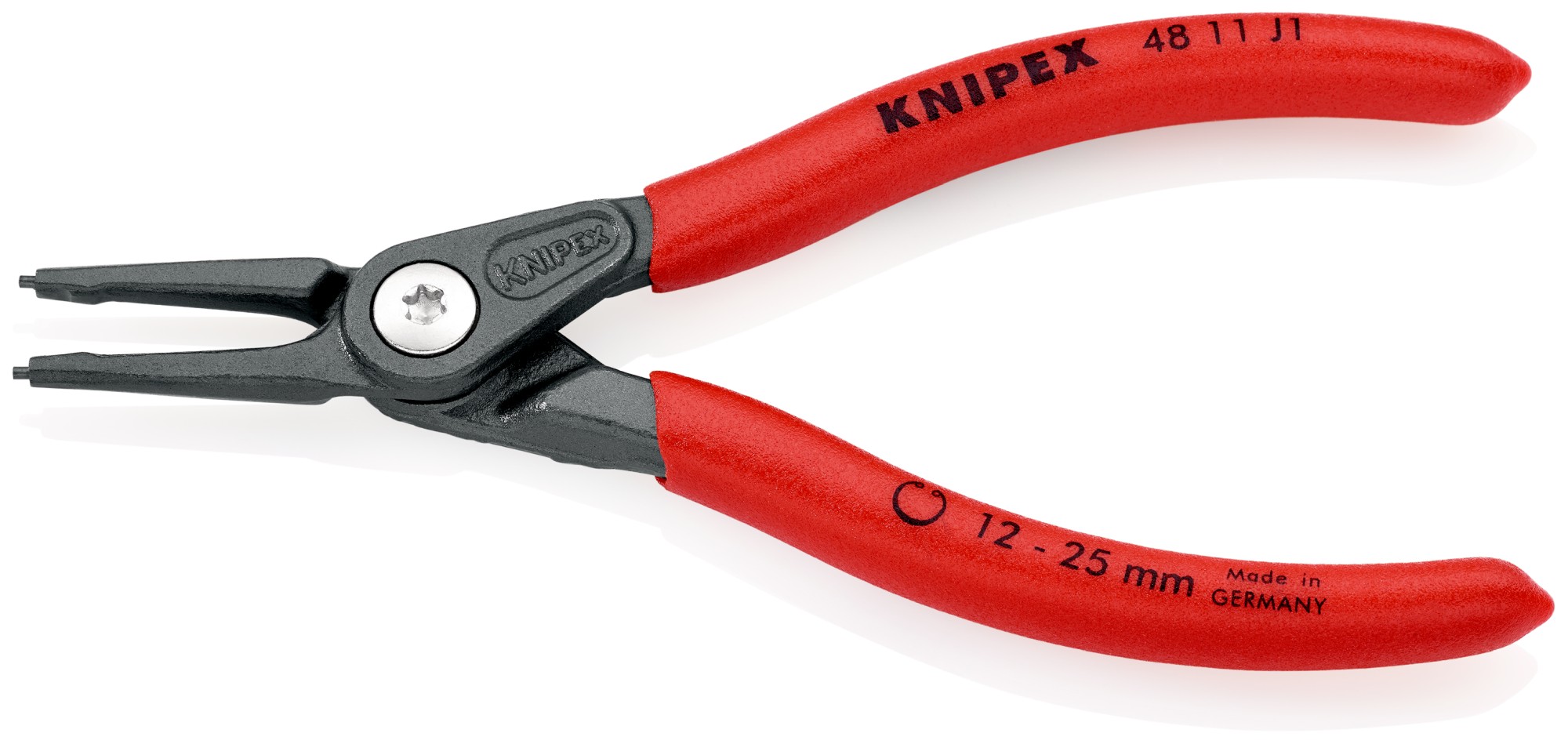 Knipex Alicate de precisión para arandelas interiores - rectos 140 mm