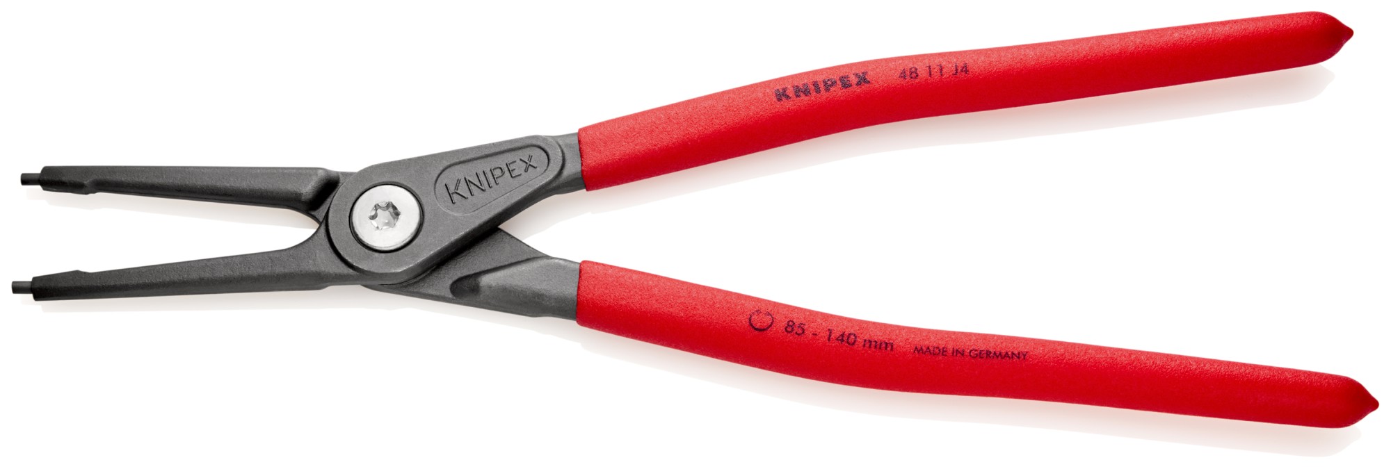 Knipex Alicate de precisión para arandelas interiores - rectos 320 mm