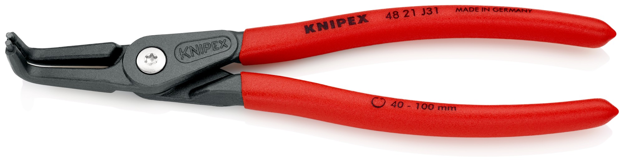 Knipex Alicate de precisión para arandelas interiores - 90º 210 mm