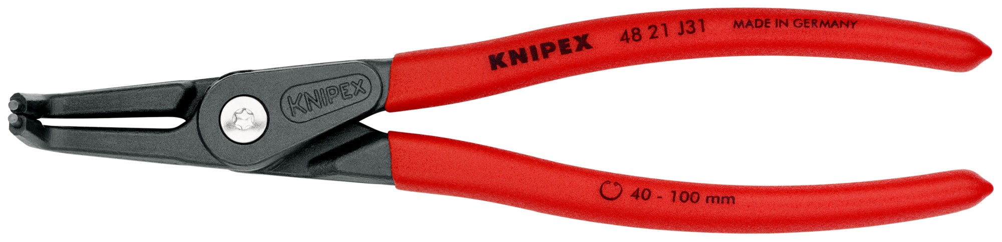 Knipex Alicate de precisión para arandelas interiores - 90º 210 mm