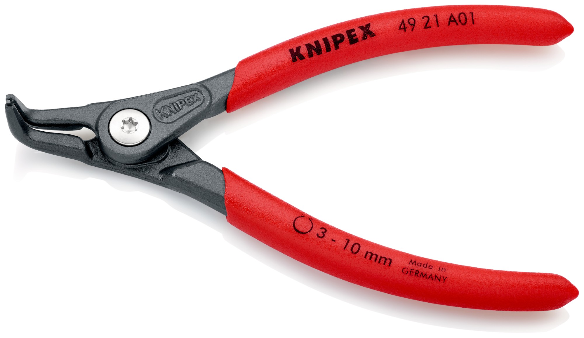 Knipex Alicate de precisión para arandelas exteriores - 90º 130 mm