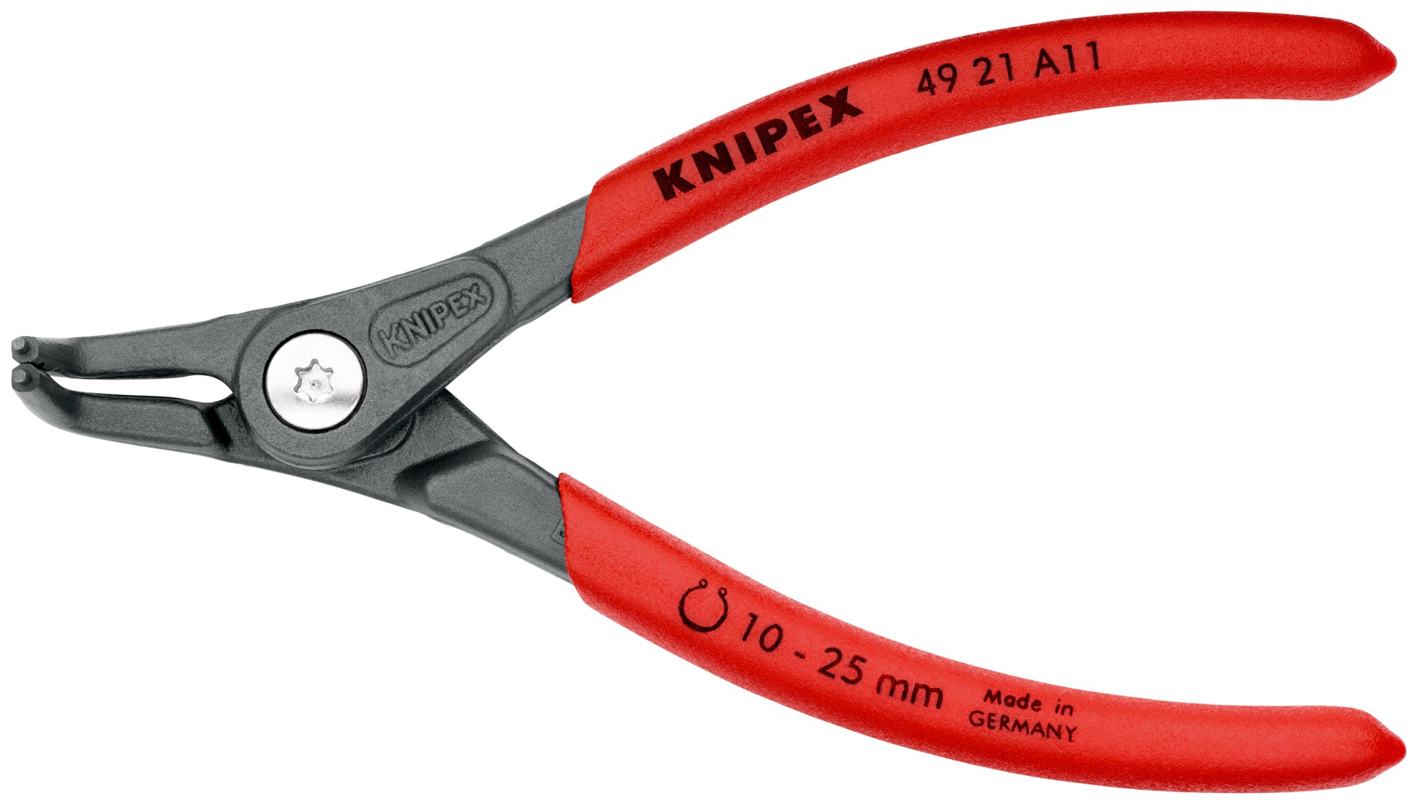 Knipex Alicate de precisión para arandelas exteriores - 90º 130 mm
