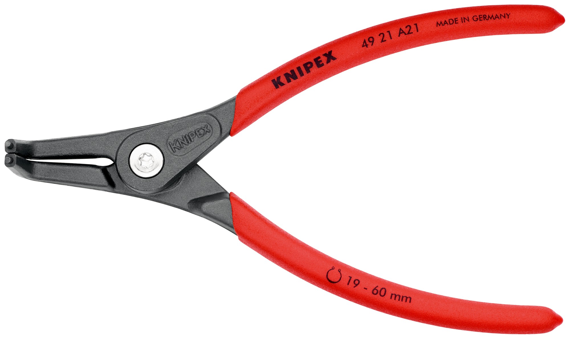 Knipex Alicate de precisión para arandelas exteriores - 90º 165 mm