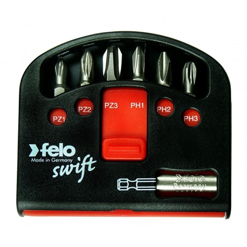 Felo Juego de puntas atornillador SWIFT PH/PZ 7-pcs. PZ/PH/BH