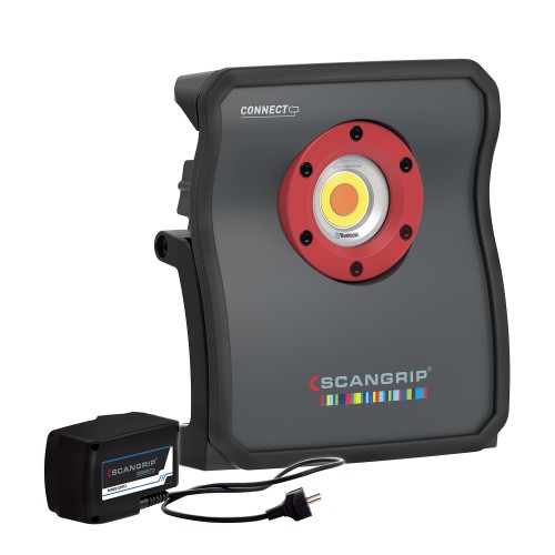 Scangrip Foco MULTIMATCH 3 CONNECT con fuente de alimentación