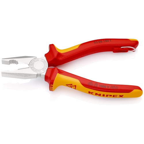 Knipex Alicate universal aislado anticaída 180 mm