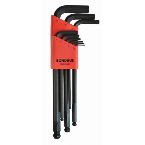 Bondhus  MultiPack juego llaves en L punta-bola y navaja GorillaGrip Torx